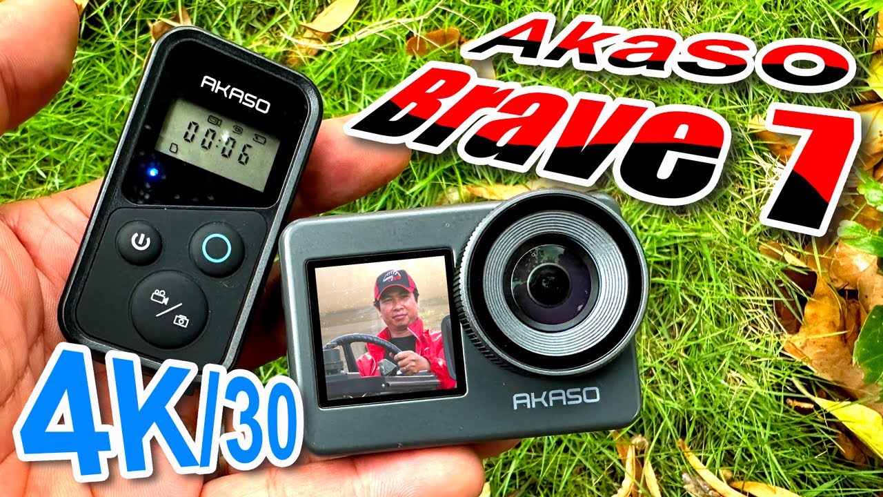 Camera hành động AKASO Brave 7 - Hình ảnh quá sắc nét, chống rung tốt
