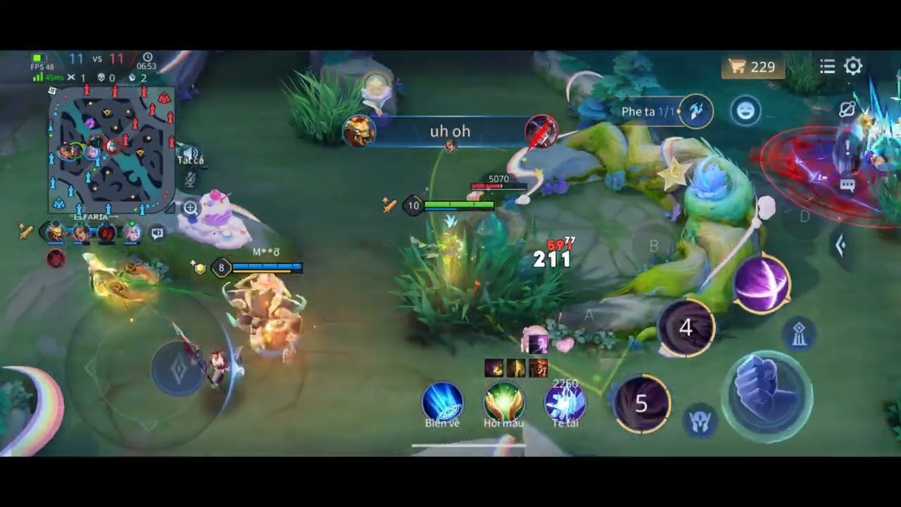 Cầm nak đi rừng  mà team làm hết trận đâu rồi 🙃