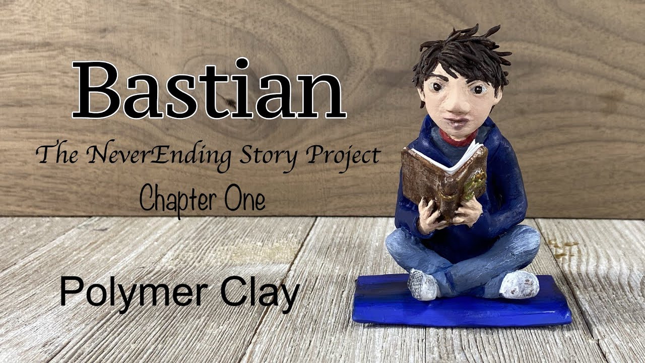 Bastian Chapter One, The NeverEnding Story Project. Polymer Clay Sculpture