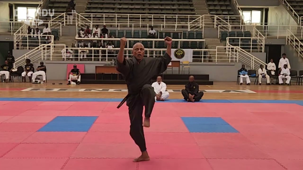 Performance de Grandes Mestres de Karat&eacute; em Angola