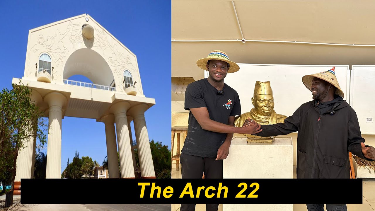 A tour inside the tallest monument structure in The Gambia Arch 22