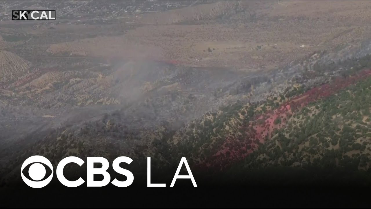 Crews gain containment on Summit Fire in Southern California's Antelope Valley