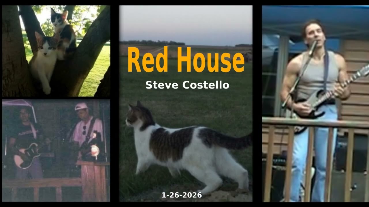 Red House🎸Steve Costello🎸1-26-2026 🎸Blues guitar