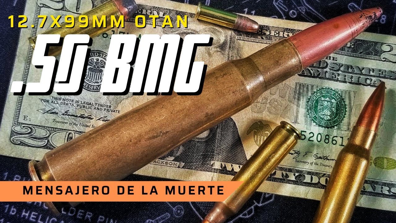 Calibre .50 BMG CARACTERISTICAS Y DATOS CURIOSOS.