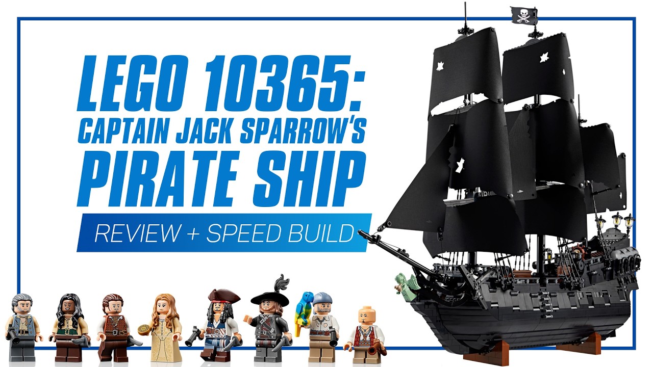 LEGO 10365: Captain Jack Sparrow's Pirate Ship - IN-DEPTH REVIEW