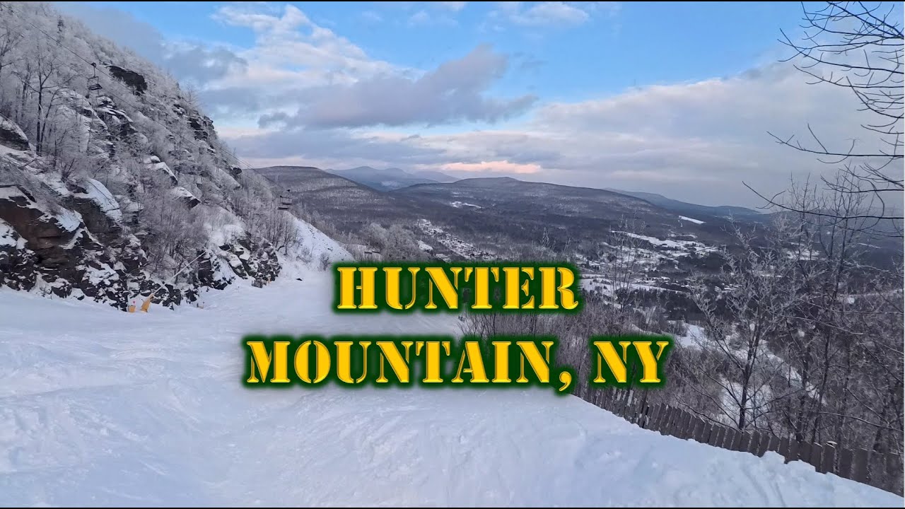 Hunter Mountain Snowboarding - 23min  in New York