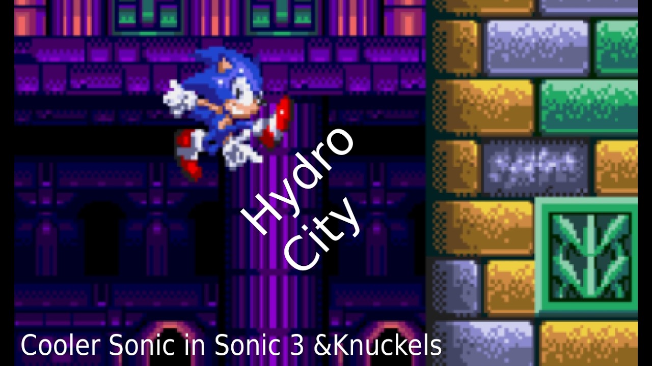Cooler Sonic in Sonic 3 [Hydro City]