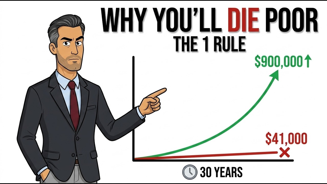 Why Most Americans Will Die POOR (And The 1 Rule That Saves You)