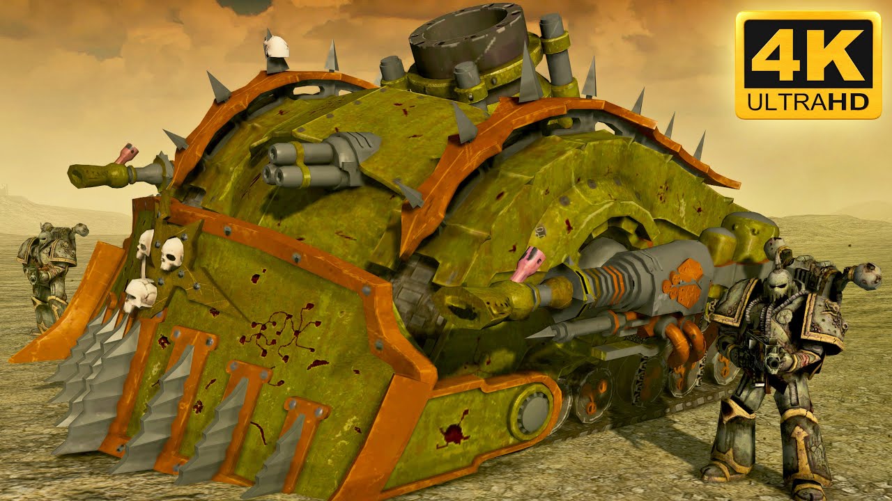 ULTIMATE MOD WARHAMMER 40,000 - Death Guard vs Eldar | Men of War: Assault Squad 2 (4K)