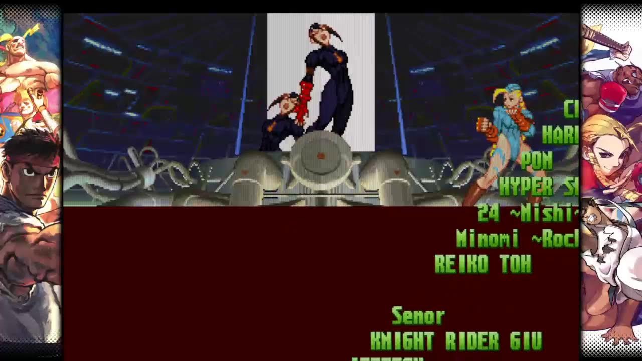 Street Fighter Alpha 3 Upper Cammy Arcade Mode February 2026