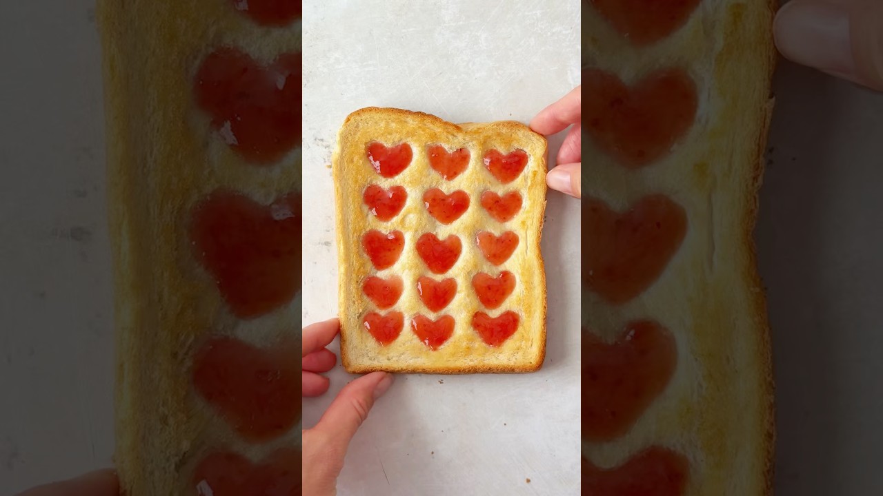Jam Heart Toast! ❤️