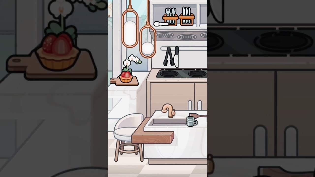 aesthetic avatar world kitchen tour 🙈🌷 ib: ri vid idea