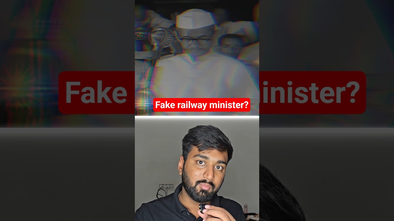 he didn't told his mother that he is railway minister 😱
