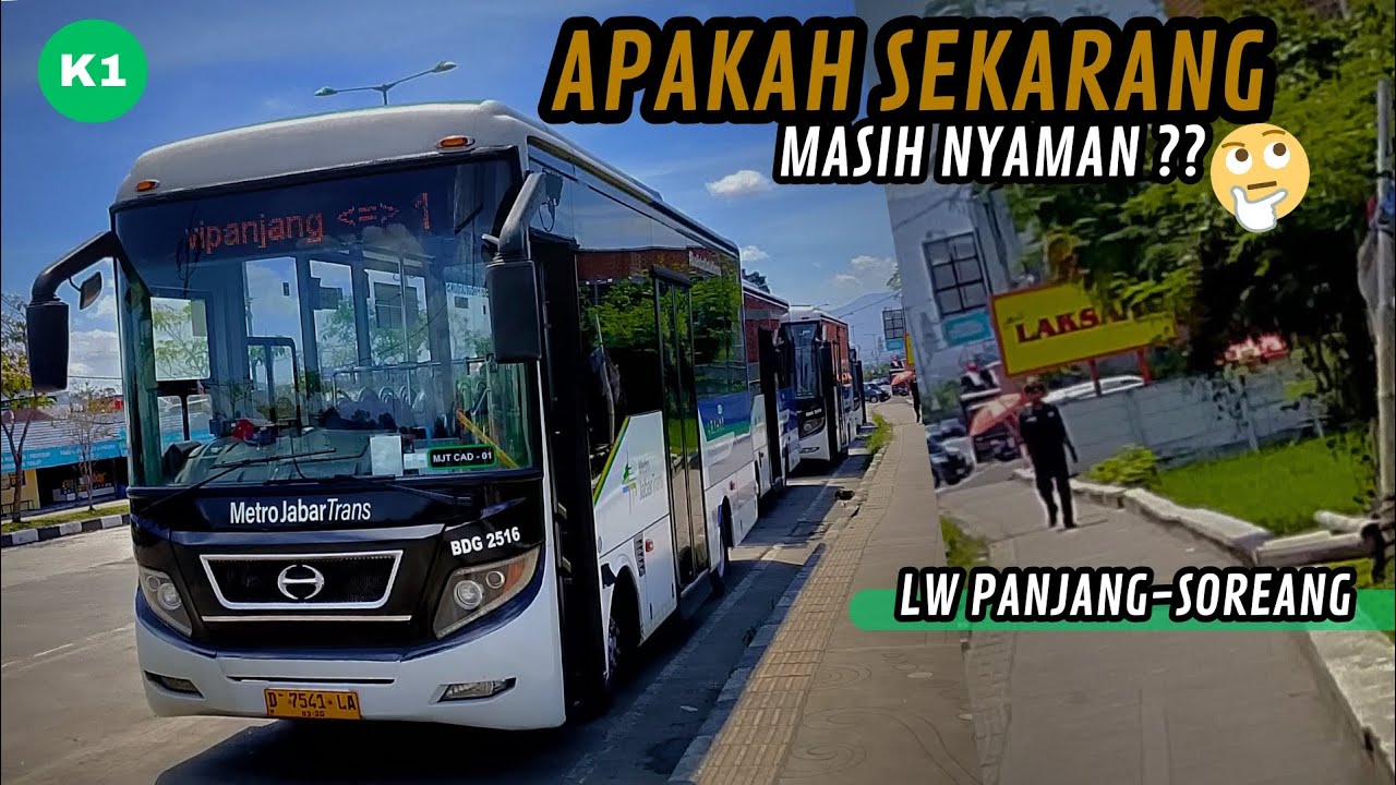 MENCOBA KEMBALI BUS ex TRANS JOGJA‼️Trip with Metro Jabar Trans (K1) Leuwipanjang - Soreang