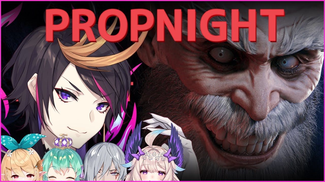 propnight with nijisanji en (i can't think of a creative title)【NIJISANJI EN | Shu Yamino】