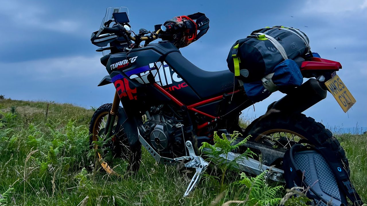 APRILIA TUAREG 660 RALLY 2025 AND YAMAHA T7 OFF ROAD ADVENTURE UK TET (TUAREG 660 RALLY PART 2)