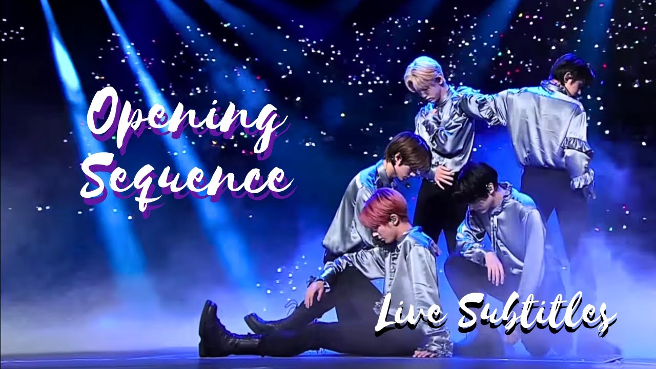 [ENG/HAN] ➕✖️➕ TXT Opening Sequence - KCON Japan 2022 - Live Subtitles