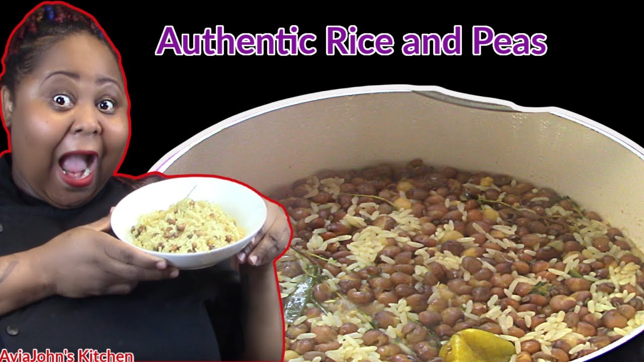AUTHENTIC PIGEON PEAS AND RICE - GUNGO PEAS- 30 MINUTES MEALS