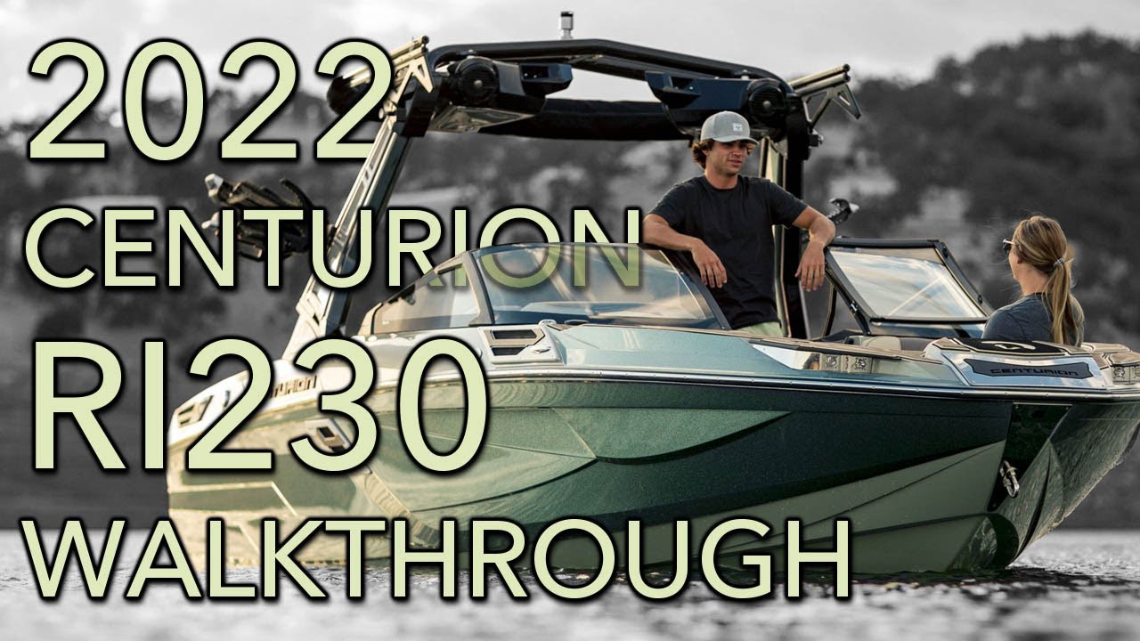 Обзор катера Centurion Ri230 — совершенно новый катер премиум-класса для вейксерфинга и вейкборди...