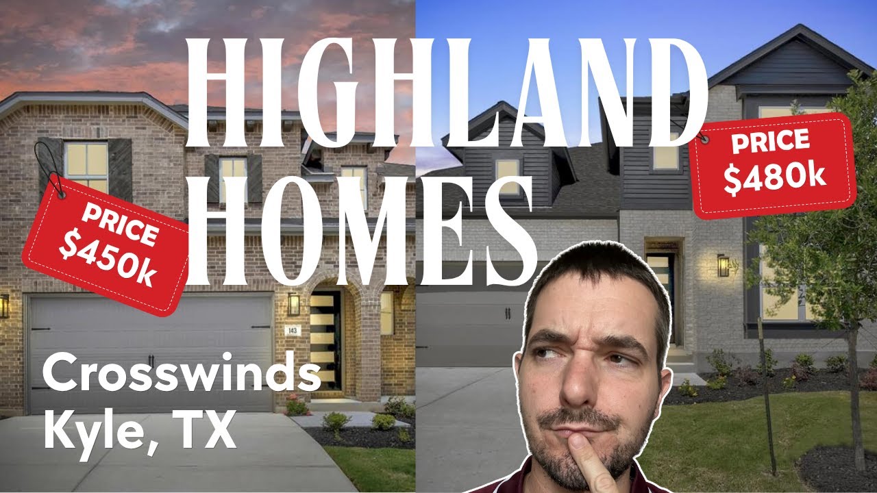 Crosswinds Kyle TX Home Tour | Highland Homes Under $500K