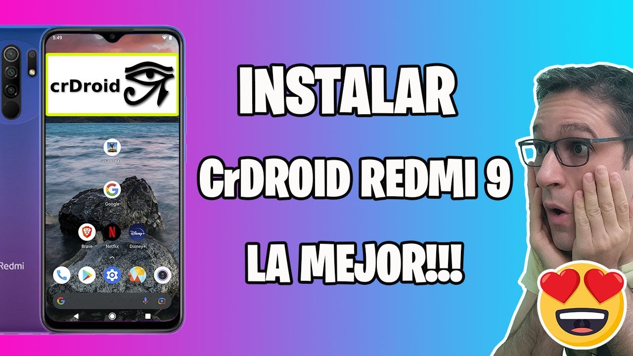 INSTALAR CrDROID REDMI 9