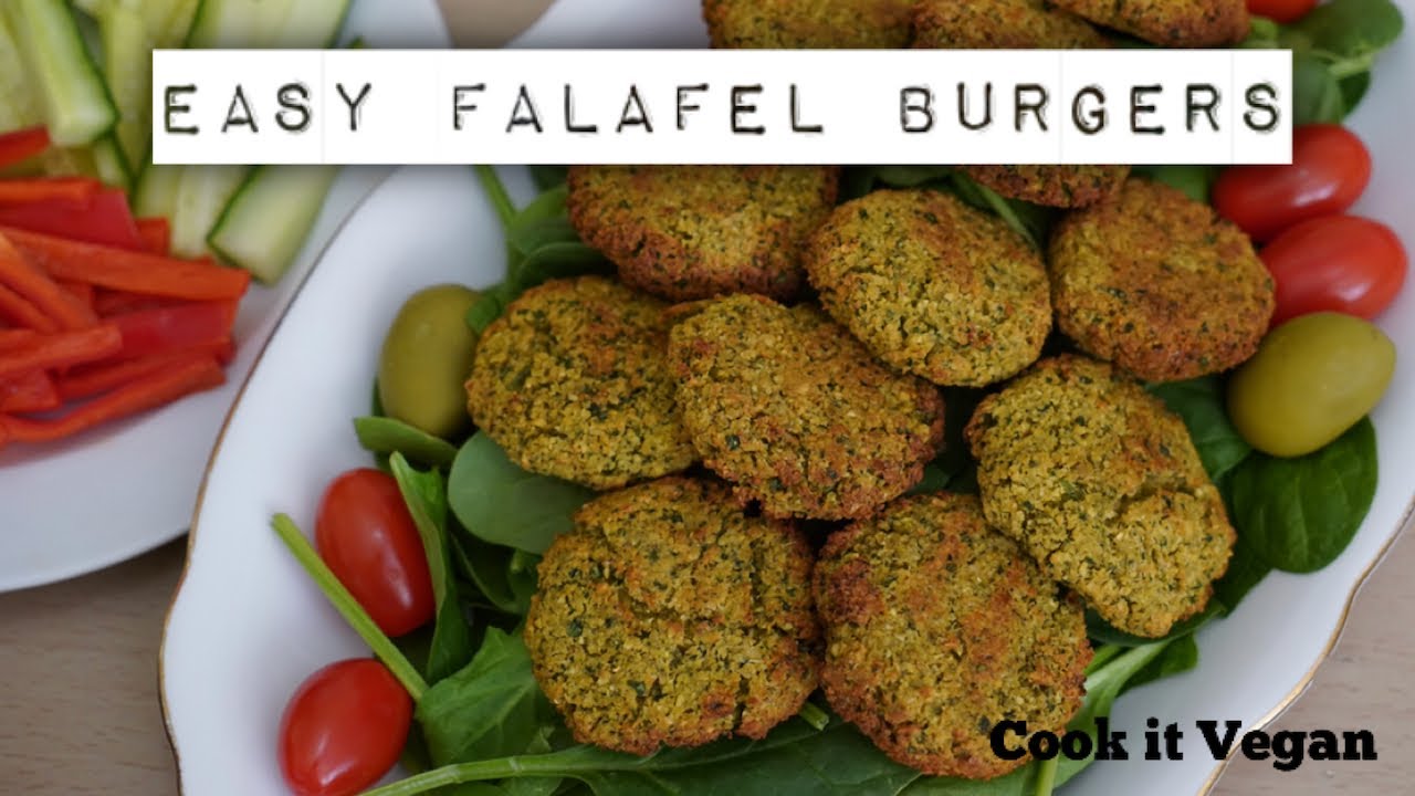 Easy Crispy Falafel Recipe - Oven Baked