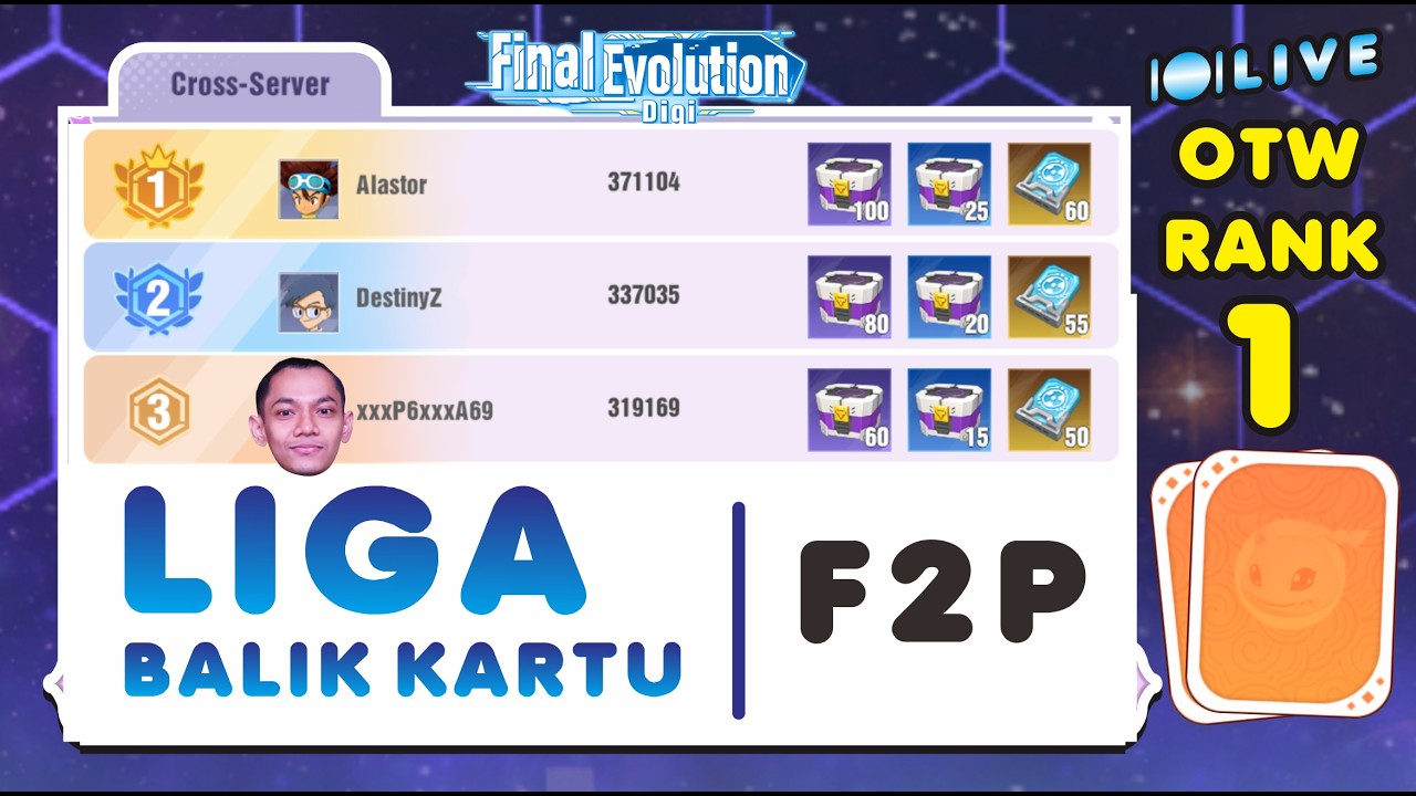 |🔵| 21-2 | Day 5 Puasa | SALING KEJARR F2P EVENT DIGIMON The Final Evolution Digi #dimasdimproject