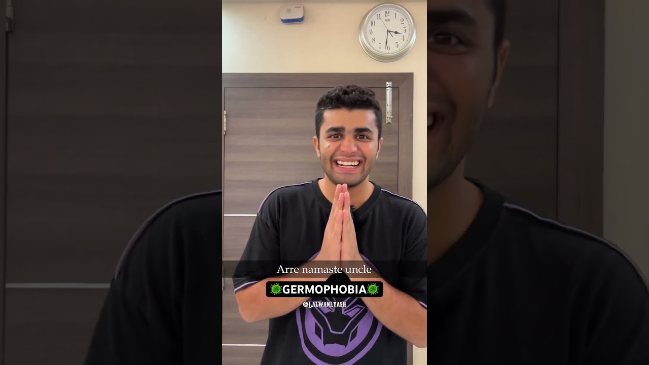 Germophobia 🦠 | Yash Lalwani #shorts #germophobia #germs