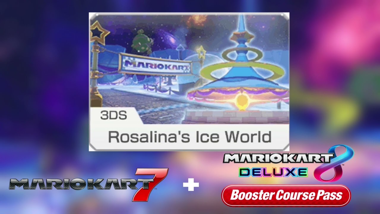 Mario Kart 8 Deluxe | 3DS Rosalina's Ice World Mashup Theme
