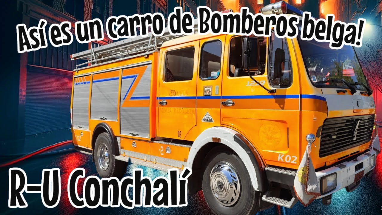 ¿Un carro de Bomberos Belga?