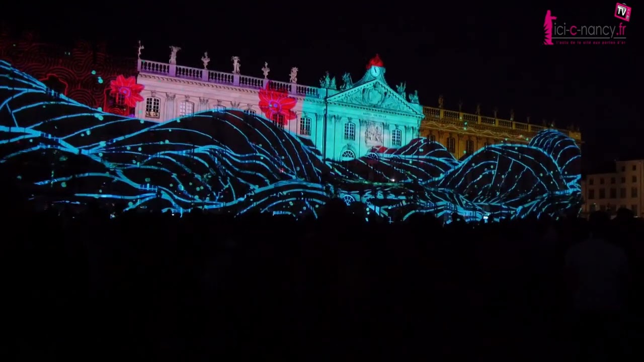 « La Belle Saison » : le nouveau et éblouissant son et lumières 2022 de Nancy sur la Place Stanislas