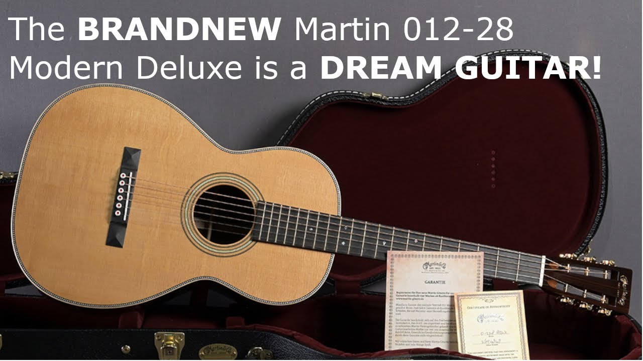 The BRANDNEW Martin 012-28 Modern Deluxe