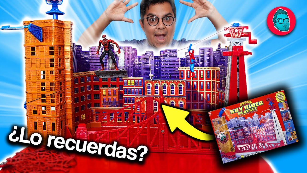 ESTE es el SKY RIDER de SPIDER-MAN de Toy Biz ¡Nostalgia Pura! 🥹
