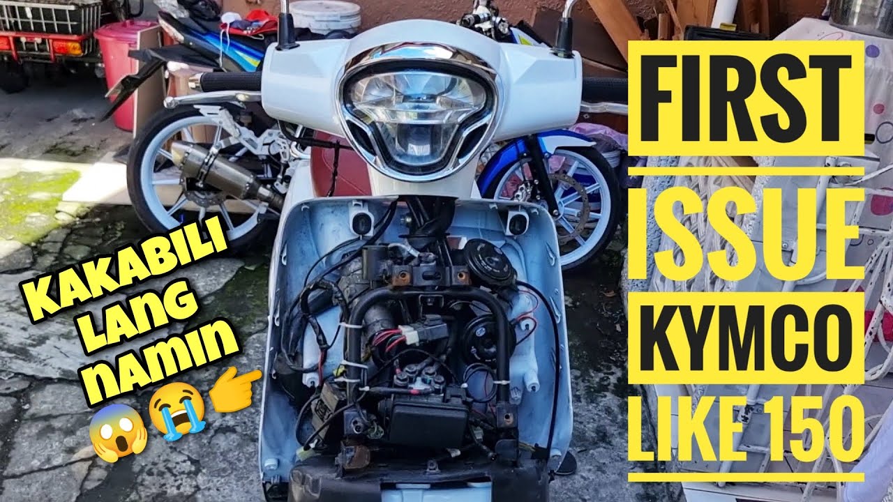 May Na Sira Agad?! | Kymco Like 150i Repair
