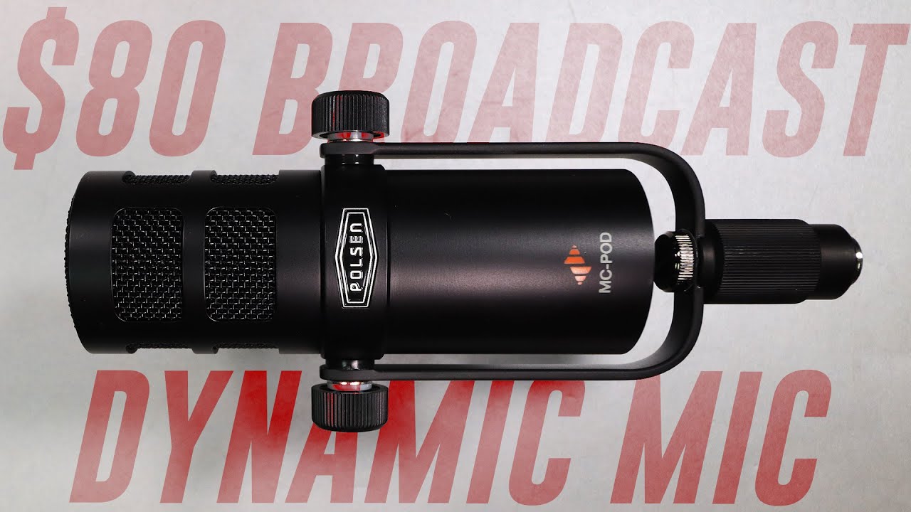 Polsen MC-Pod Broadcast Dynamic Review / Test (vs. PD-70, ZDM1, SM58, sE V7)