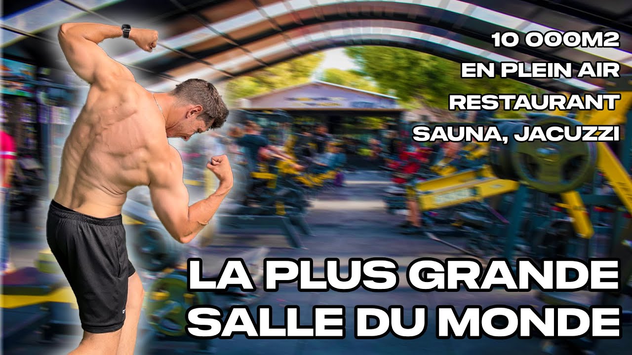 J&rsquo;AI TROUV&Eacute; LA MEILLEURE SALLE DE SPORT DU MONDE (INSANE)