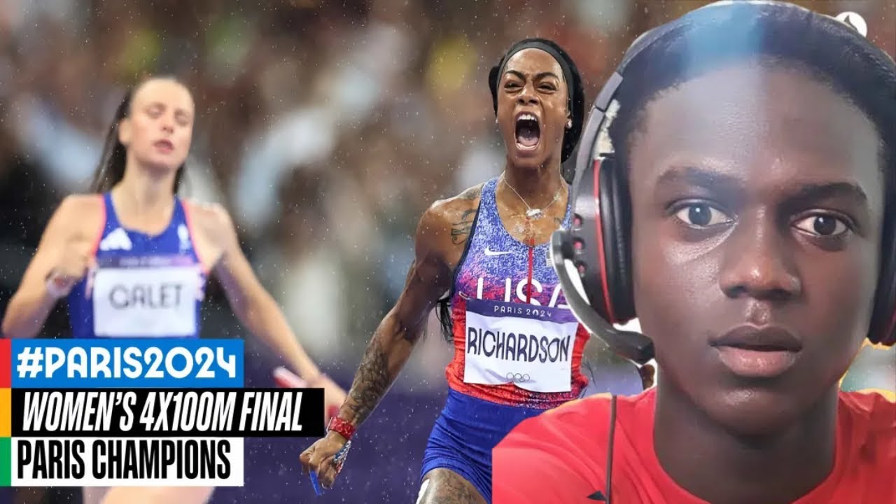 speed Women's 4x100m Final _ Paris Champions