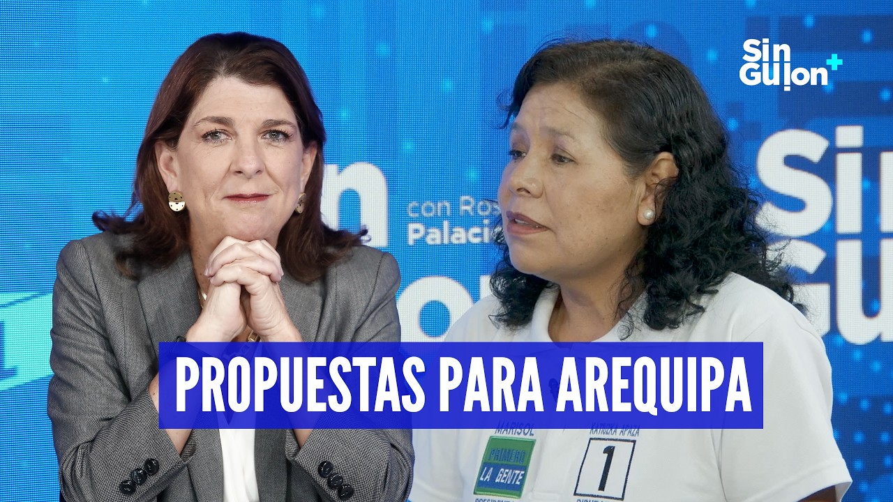 ROSA MARÍA PALACIOS ENTREVISTA A KATIUZKA APAZA DE PRIMERO LA GENTE #SGE