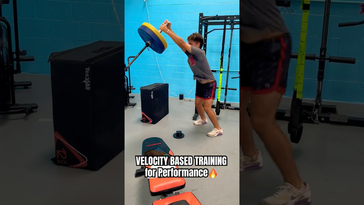 Velocity Based Training For Sports Performance! #shorts