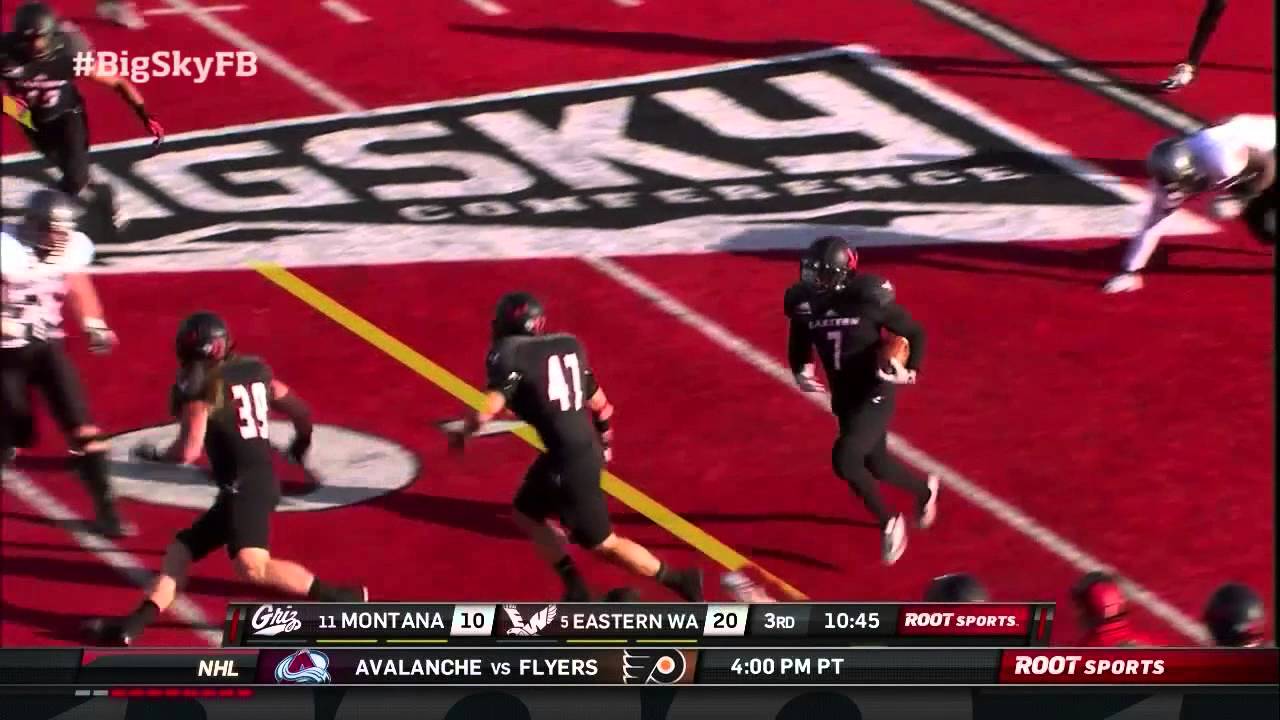 Montana at Eastern Washington - Big Sky Football Highlights