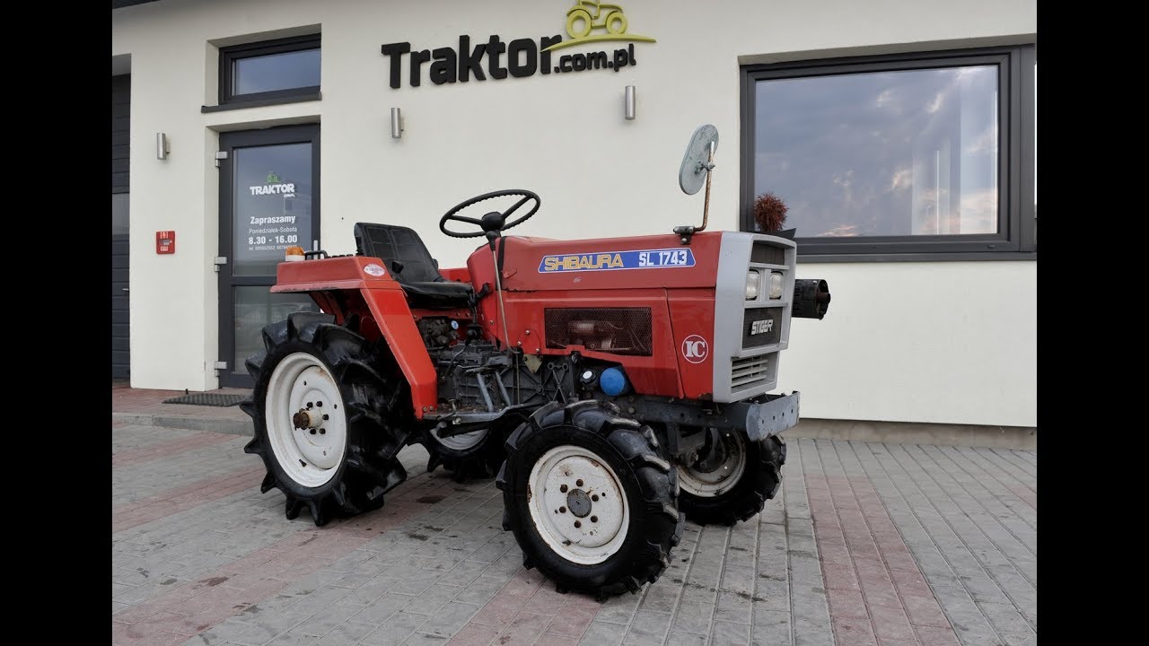 Shibaura SL1743 4x4 17KM japoński traktorek TRAKTOR.COM.PL