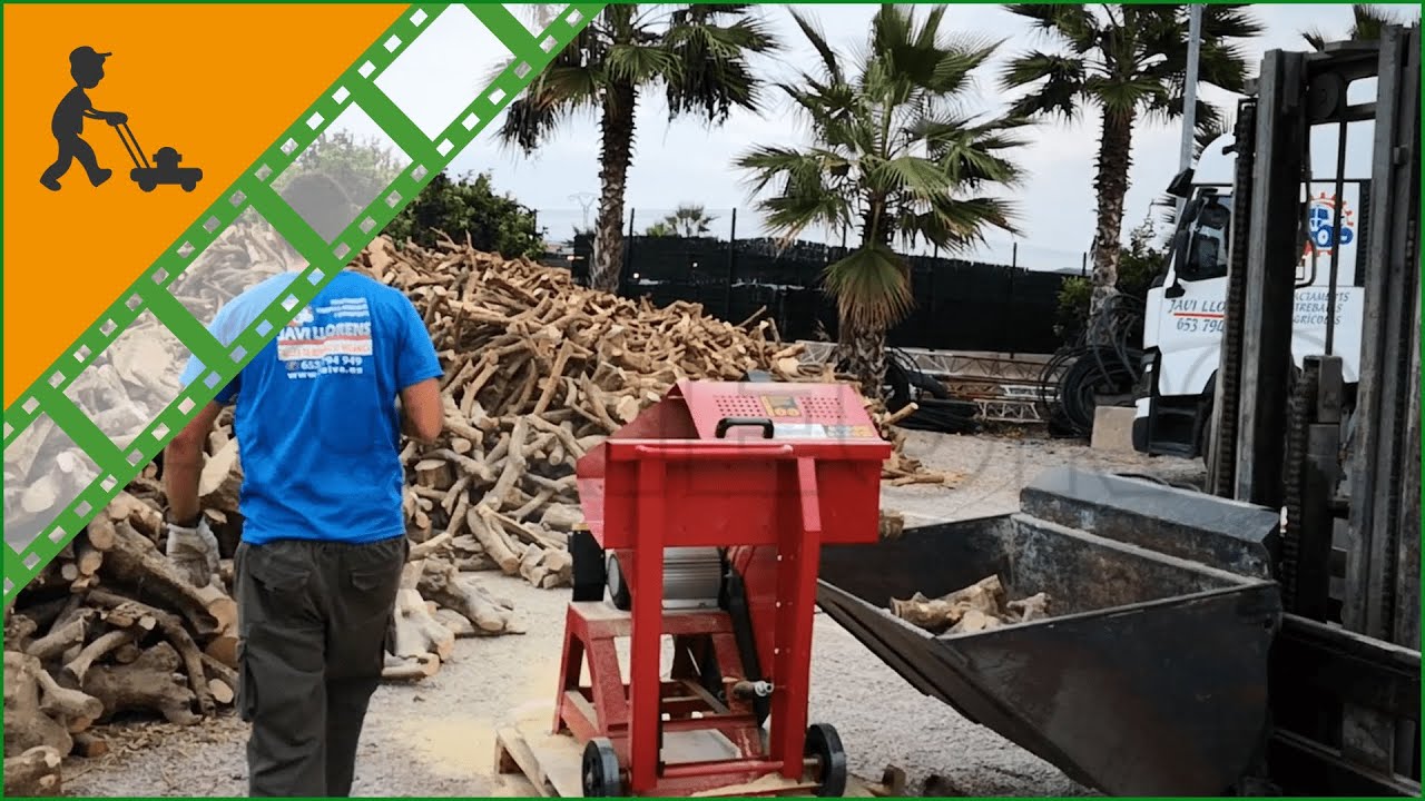 Geotech SA 700-M Saw Bench on Stand - Log Cutter - Max Cut 250 mm 230V - Customer's operating video
