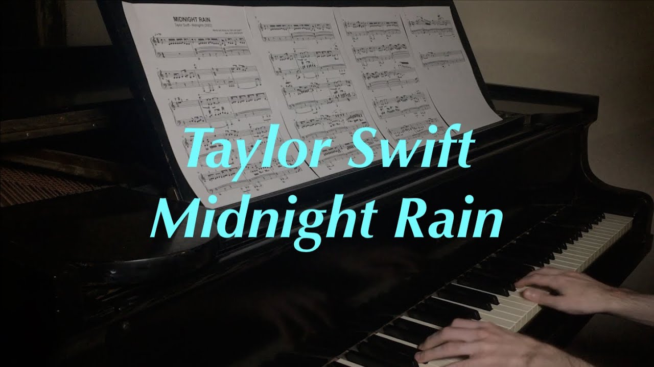 Taylor Swift - Midnight Rain | Piano Cover