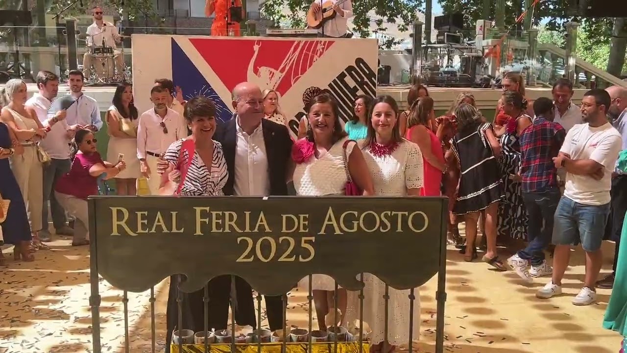 Inauguración de la Real Feria de Agosto de Antequera 2025