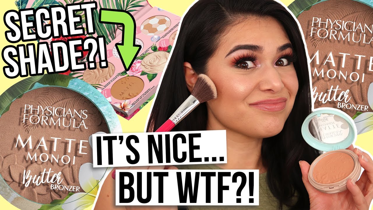 WE NEED TO TALK... New Physicians Formula Matte Monoi Butter Bronzer Review