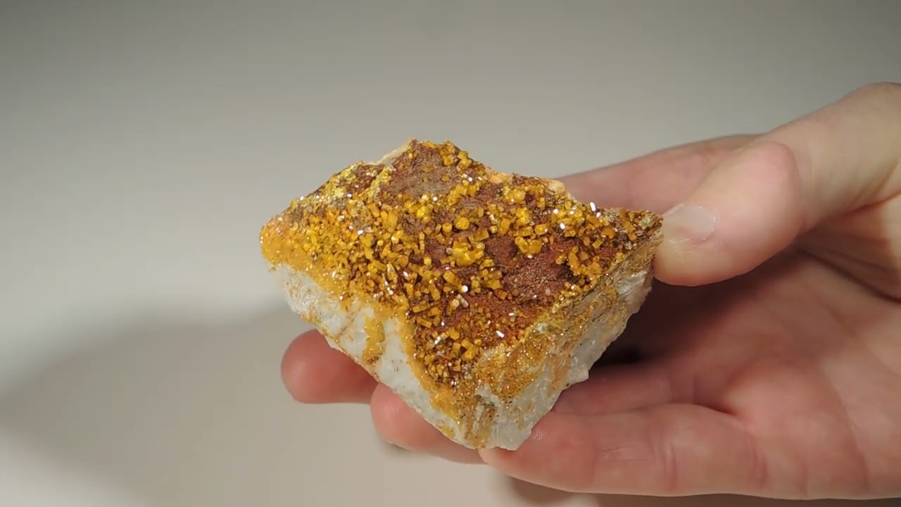 No. 90068: Mimetite from Guatomo Mine, near Tham Thalu, Thailand.