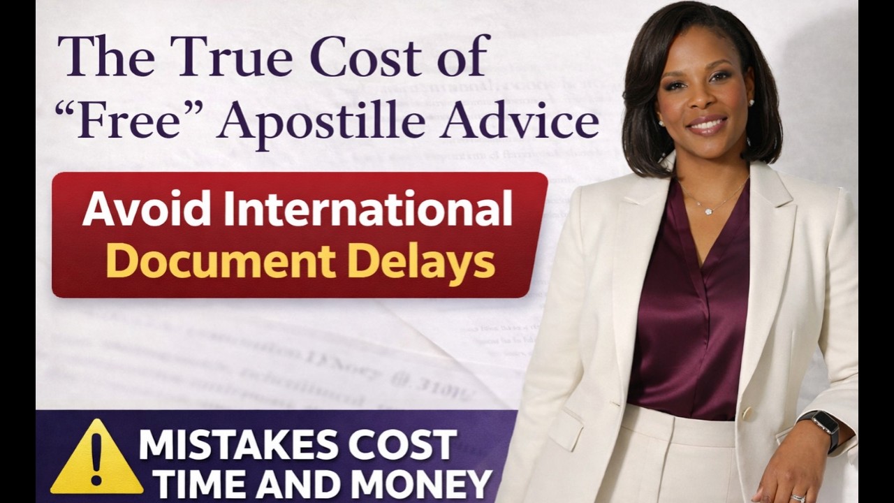 The True Cost of “Free” Apostille Advice