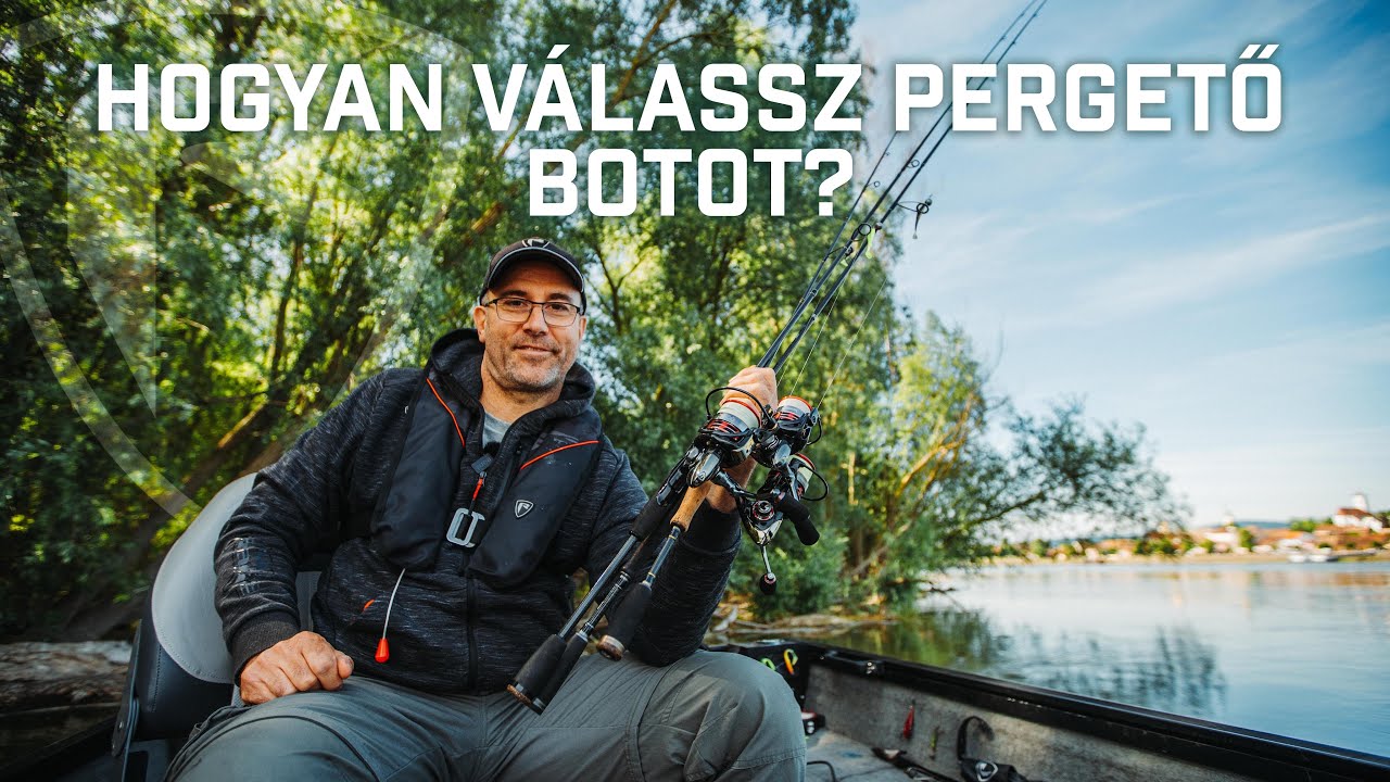 Hogyan válasszunk pergető botot? - Szarvas Zoltán kedvenc Rage botjai