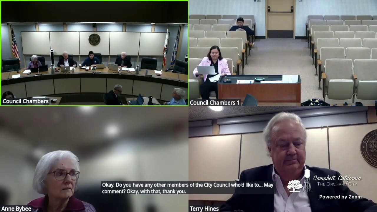 November 18, 2025 - Campbell City Council Study Session Meeting