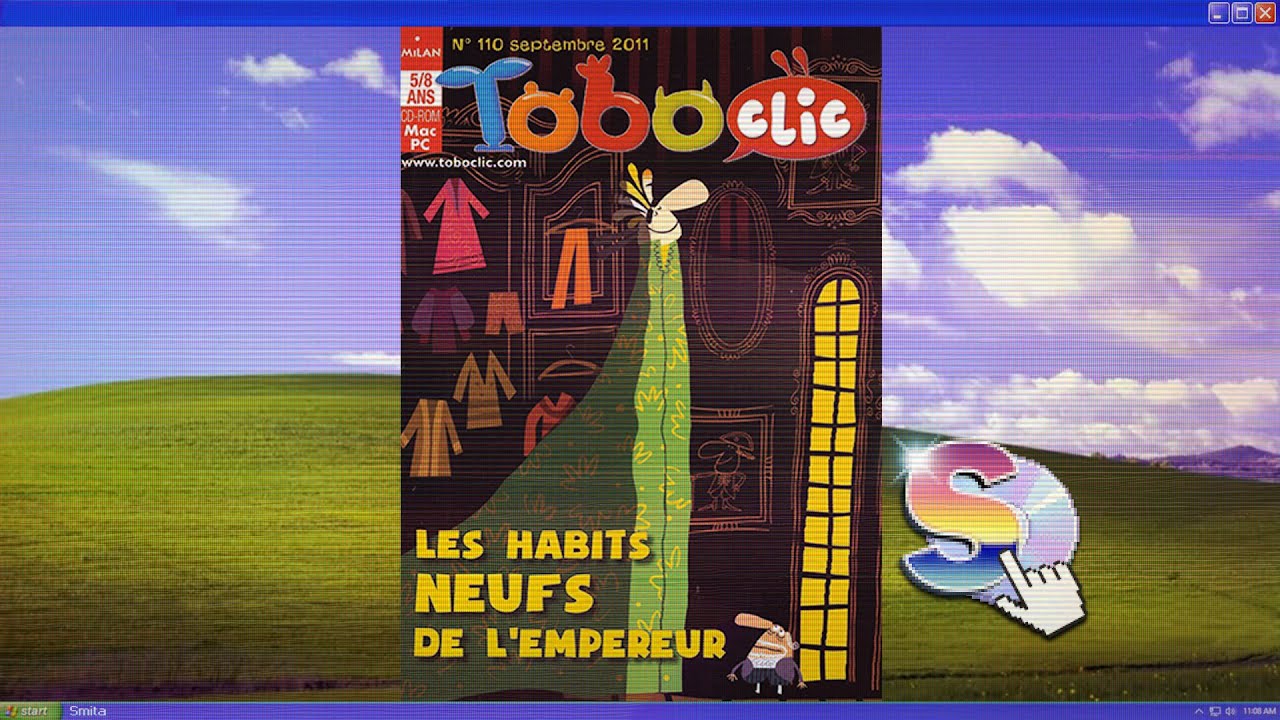 toboclic 110 Les habits neufs de l'Empereur | CD-ROM jeu pc complet